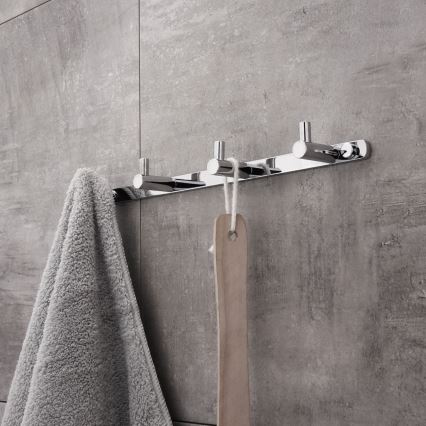 NIMCO BR 11104-26 - Porte-serviettes mural BORMO 30 cm chrome brillant