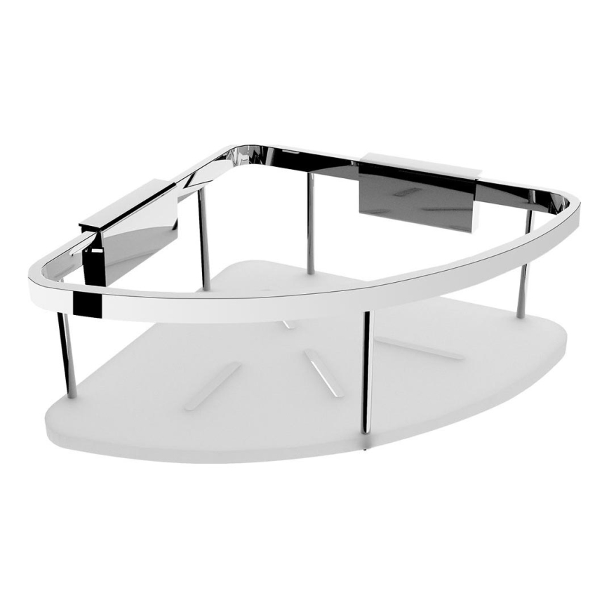 NIMCO Ki 14008-B-26 - Tablette murale de douche KIBO chrome brillant