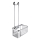 NIMCO Ki 14015H-26 - Tablette murale de douche KIBO chrome brillant