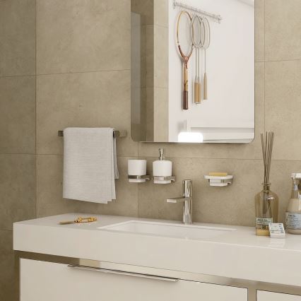 NIMCO MA 29046-26 - Porte-serviettes mural MAYA 46 cm chrome brillant