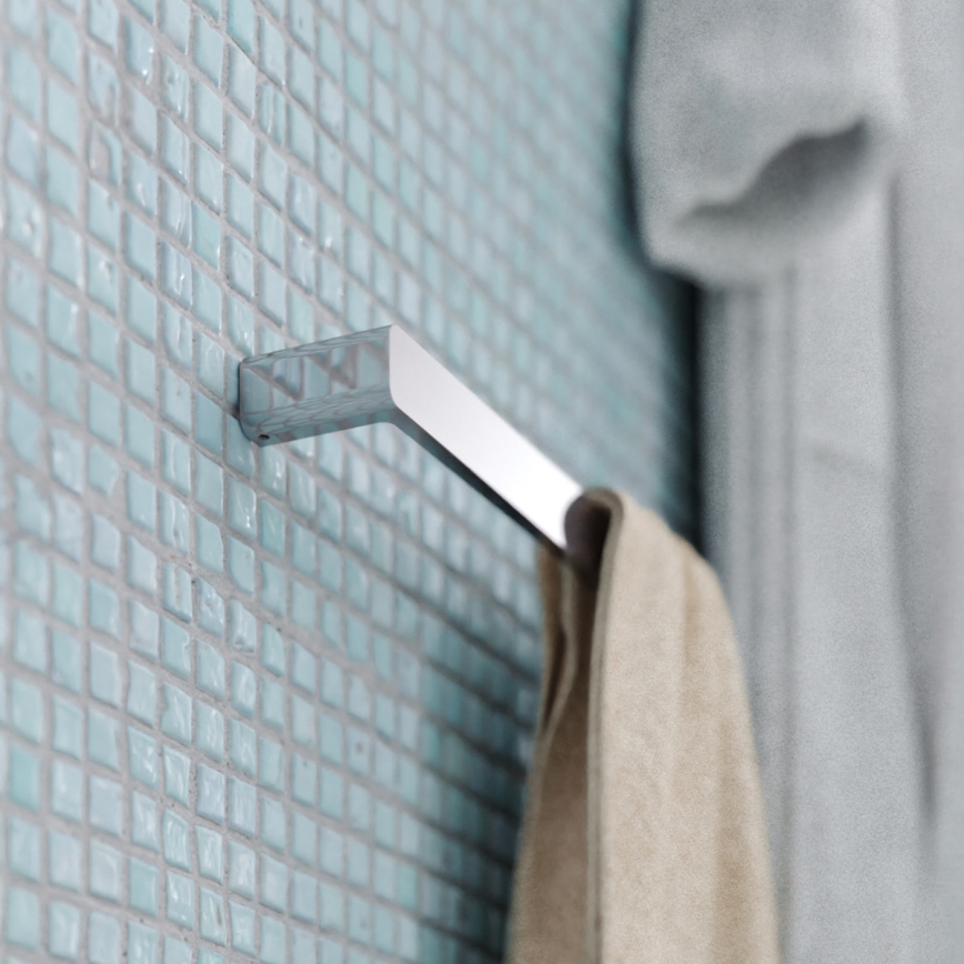 NIMCO MA 29046-26 - Porte-serviettes mural MAYA 46 cm chrome brillant