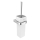 NIMCO NK 30094K-26 - Brosse de toilette à fixation murale NIKAU blanc/chrome brillant