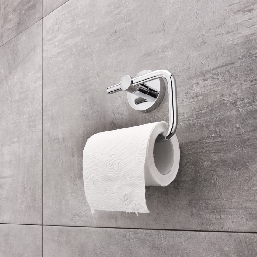 NIMCO UN 13055-26 - Porte-papier toilette UNIX chrome brillant