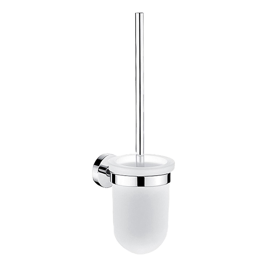NIMCO UN 13094WN-26 - Wandgemonteerde toiletborstel UNIX mat glas/glanzend chroom