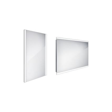 NIMCO ZP 11000 - Miroir LED rétroéclairé pour salle de bains LED/18W/230V 6500K 60x40 cm IP44