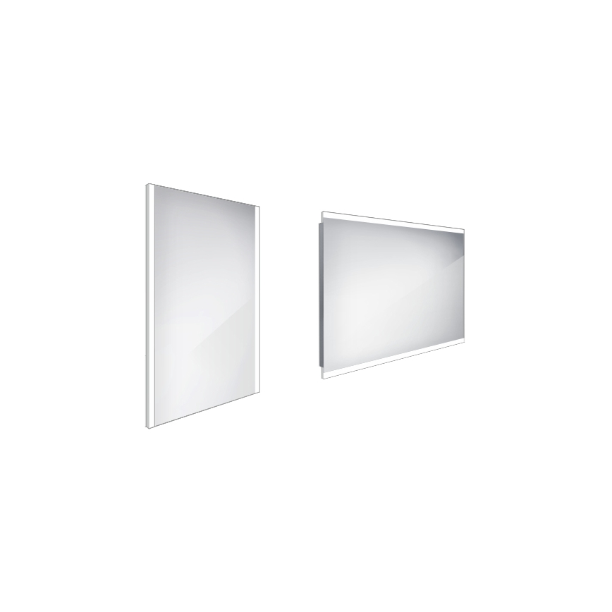 NIMCO ZP 11001 - LED Badkamer spiegel met achterkantverlichting LED/21W/230V 6500K 70x50 cm IP44