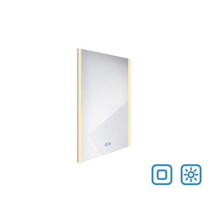 NIMCO ZP 11001VX - Miroir rétro-éclairé à intensité variable salle de bain LED/21W/230V 3000-6500K 70x50 cm IP44