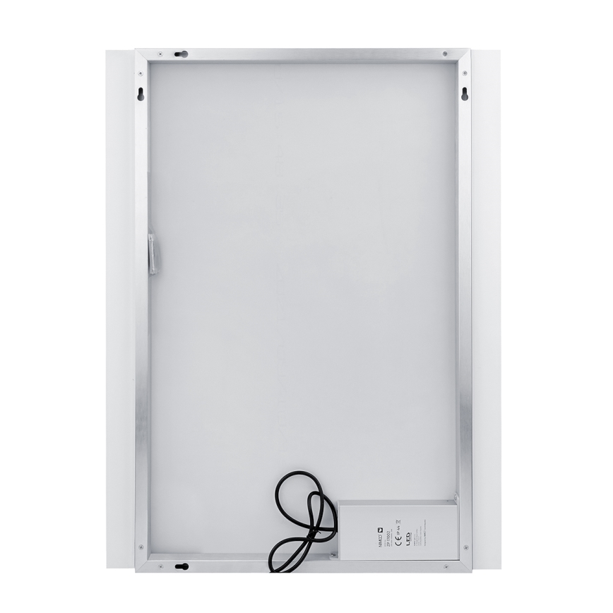 NIMCO ZP 11001VX - Miroir de salle de bains rétroéclairé à LED dimmable / 21W / 230V 3000-6500K 70x50 cm IP44