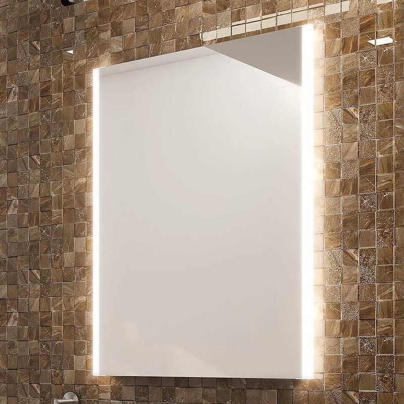 NIMCO ZP 11002 - Miroir de salle de bain rétro-éclairé LED/24W/230V 6500K 80x60 cm IP44