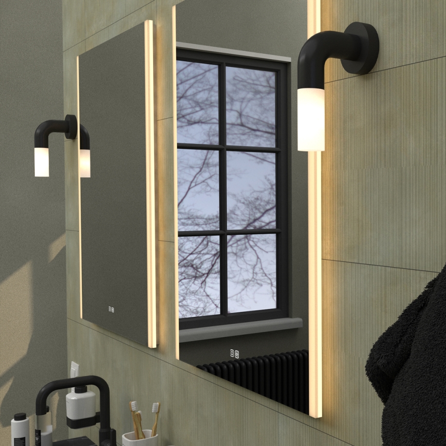 NIMCO ZP 11002VX - Dimbare LED-badkamerspiegel met achtergrondverlichting LED/24W/230V 3000-6500K 80x60 cm IP44