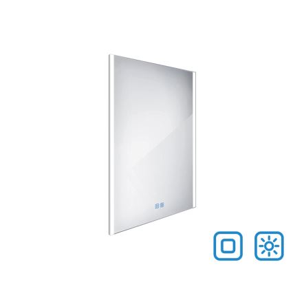 NIMCO ZP 11002VX - Miroir rétro-éclairé à intensité variable salle de bain LED/24W/230V 3000-6500K 80x60 cm IP44