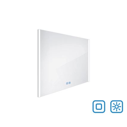 NIMCO ZP 11003VX - Miroir rétro-éclairé à intensité variable salle de bain LED/21W/230V 3000-6500K 70x80 cm IP44