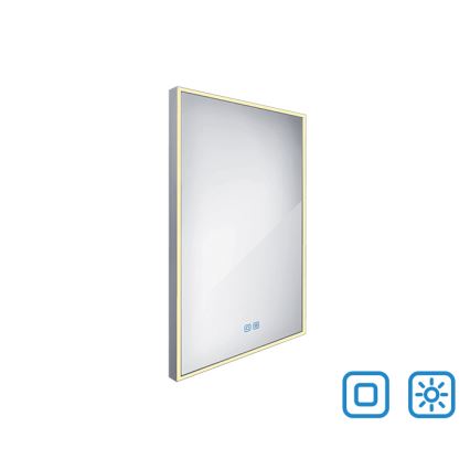 NIMCO ZP 13001VX - Miroir rétro-éclairé à intensité variable salle de bain LED/35W/230V 3000-6500K 70x50 cm IP44