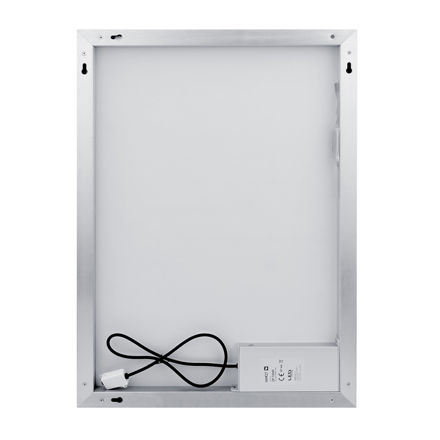 NIMCO ZP 13001VX - Miroir rétro-éclairé à intensité variable salle de bain LED/35W/230V 3000-6500K 70x50 cm IP44