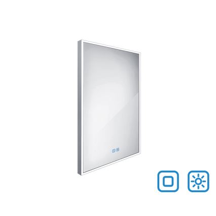 NIMCO ZP 13001VX - Miroir de salle de bains rétroéclairé à intensité variable LED/35W/230V 3000-6500K 70x50 cm IP44