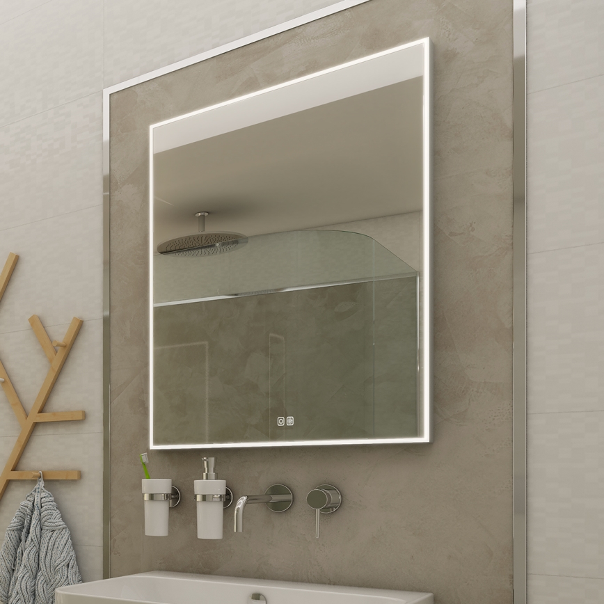 NIMCO ZP 13001VX - Miroir rétro-éclairé à intensité variable salle de bain LED/35W/230V 3000-6500K 70x50 cm IP44