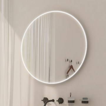 NIMCO ZP 26000R - Miroir de salle de bains rétroéclairé LED/26W/230V 6500K Ø 60 cm IP44