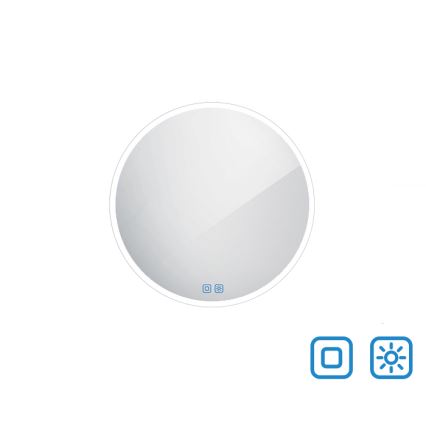 NIMCO ZP 26000RVX - Miroir rétro-éclairé à intensité variable salle de bain LED/26W/230V 3000-6500K d. 60 cm IP44