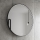NIMCO ZPC 31001RVX-90 - LED Badkamerspiegel met dimbare verlichting LED/22W/230V 3000-6500K diameter 70 cm mat zwart IP44
