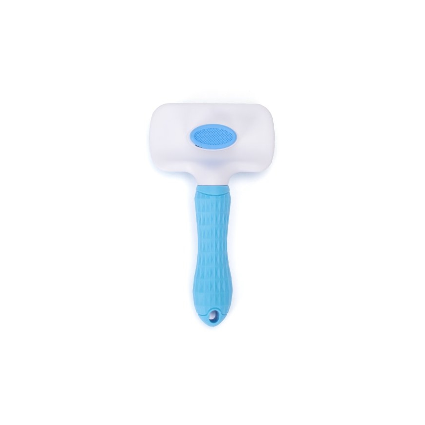Nobleza - Brosse pour chiens et chats bleue