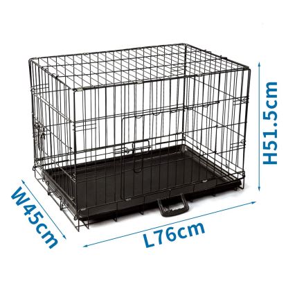 Nobleza - Cage pour animaux 76x45x51,5 cm