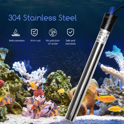 Nobleza - Chauffage pour aquarium 100W en inox