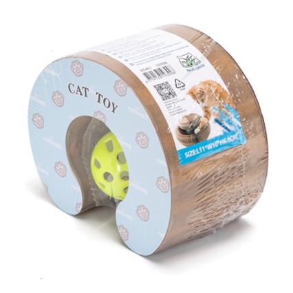 Nobleza - Griffoir 3 en 1 pour chats, marron