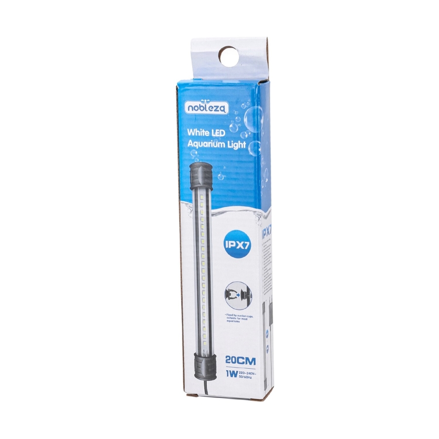 Nobleza - LED Aquariumverlichting LED/1W/230V IPX7 20 cm