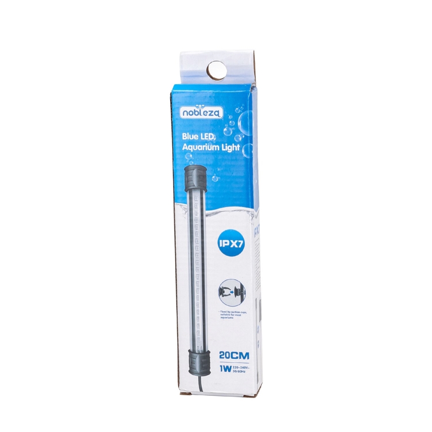 Nobleza - LED Aquariumverlichting LED/1W/230V IPX7 20 cm