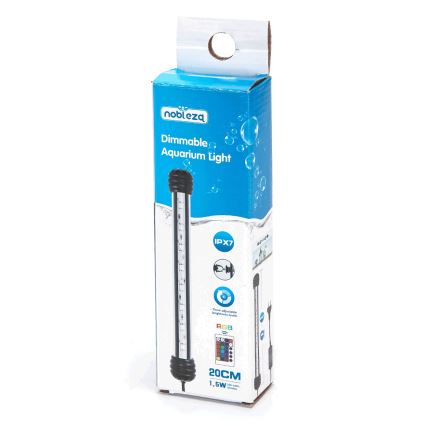 Nobleza - LED RGB Aquariumverlichting LED/1,5W/230V IPX7 + afstandsbediening