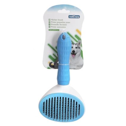 Nobleza - Peigne pour chiens et chats bleu 11 cm