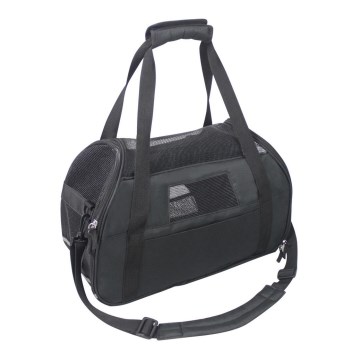 Nobleza - Sac pour transport d'animaux 48 cm noir