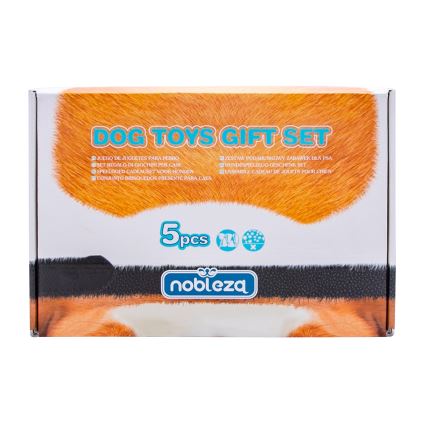 Nobleza - Set hondenspeelgoed 5 st.
