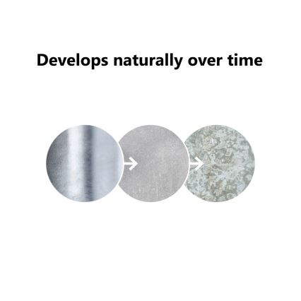 Nordlux - Applique d'extérieur AGGER avec détecteur 1xE27/60W/230V IP54 argentée