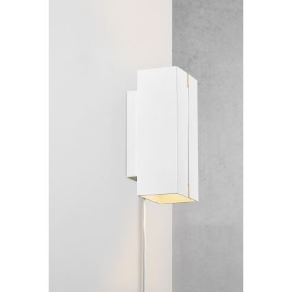 Nordlux - Applique murale à intensité variable CURTIZ 2xLED/4,5W/230V blanc