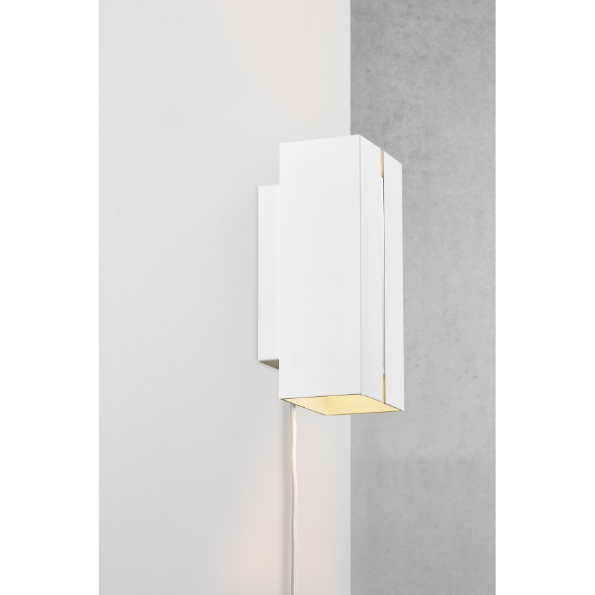 Nordlux - Applique murale à intensité variable CURTIZ 2xLED/4,5W/230V blanc