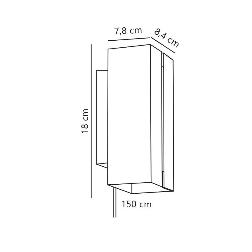 Nordlux - Applique murale à intensité variable CURTIZ 2xLED/4,5W/230V blanc