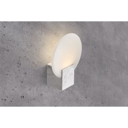 Nordlux - Applique murale de salle de bain à intensité variable HESTER LED/9,5W/230V IP44 blanc