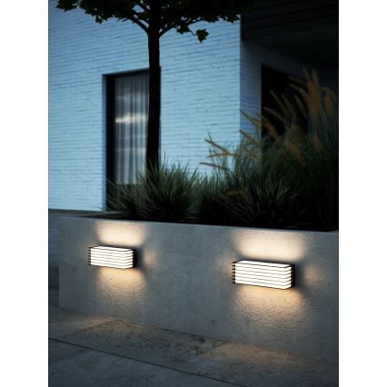 Nordlux - Applique murale d'extérieur FLUCTUS 2xE27/15W/230V IP44