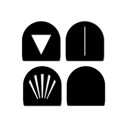 Nordlux - Applique murale d'extérieur LED CANTO 2x LED/6 W/230 V IP44 noir