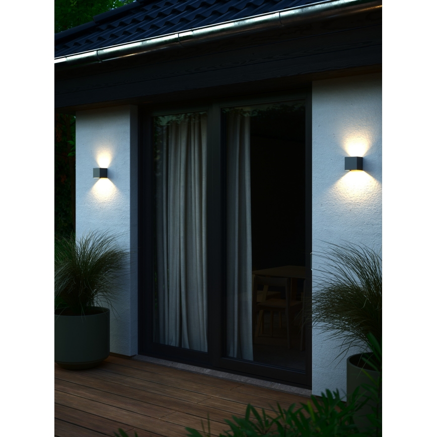 Nordlux - Applique murale d'extérieur LED MILDA LED/4,9W/230V IP44 anthracite
