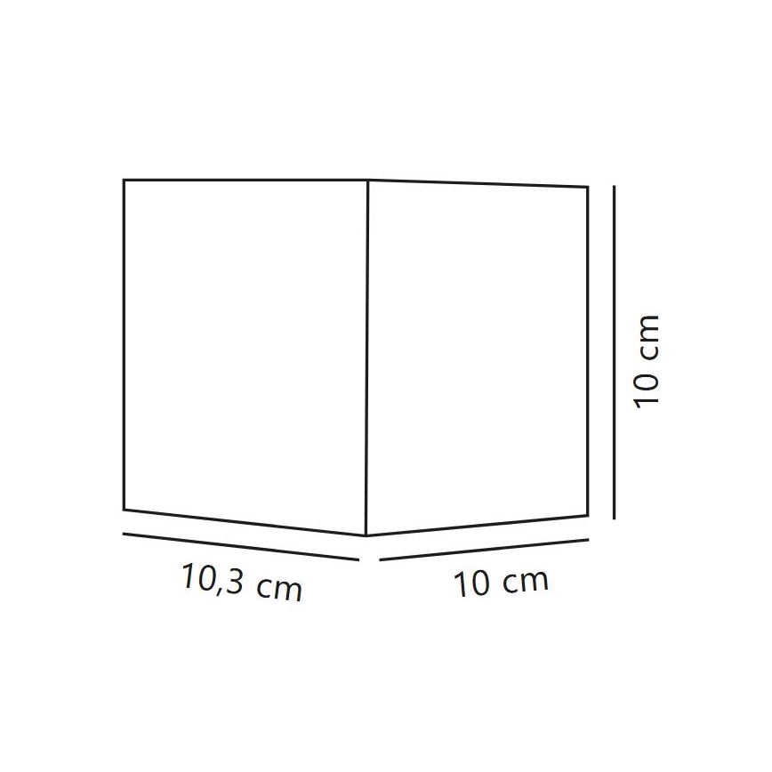 Nordlux - Applique murale d'extérieur LED MILDA LED/4,9W/230V IP44 anthracite