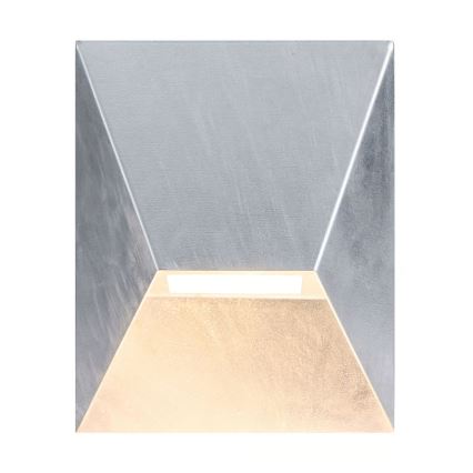 Nordlux - Applique murale d'extérieur PONTIO 1xGU10/25W/230V IP54 argentée