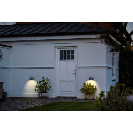 Nordlux - Applique murale d'extérieur SCORPIUS 1xE27/60W/230V IP33 argentée