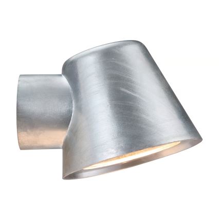 Nordlux - Applique murale extérieure ALERIA 1xGU10/35W/230V IP44 argent