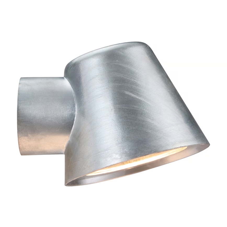 Nordlux - Applique murale extérieure ALERIA 1xGU10/35W/230V IP44 argent