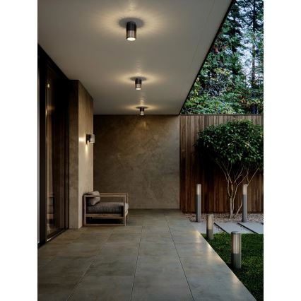 Nordlux - Applique murale extérieure ALUDRA 1xE27/15W/230V anthracite
