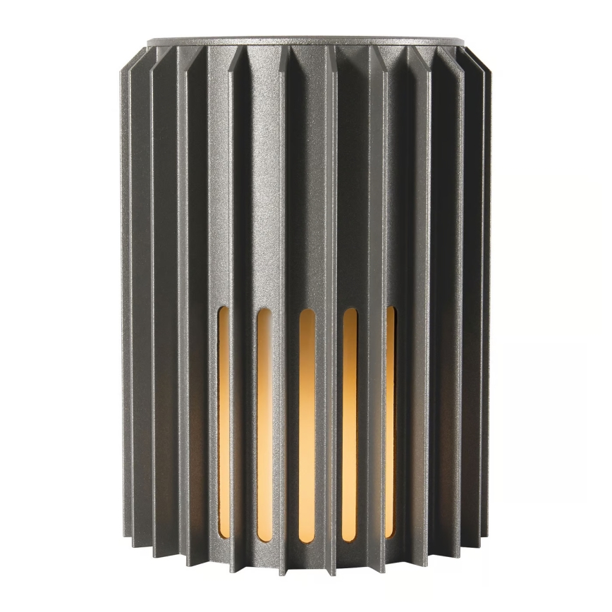 Nordlux - Applique murale extérieure ALUDRA 1xE27/15W/230V anthracite