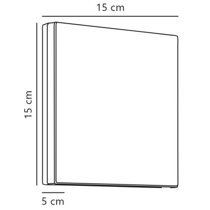 Nordlux - Applique murale extérieure ARTEGO LED/7,2W/230V 3000K IP54
