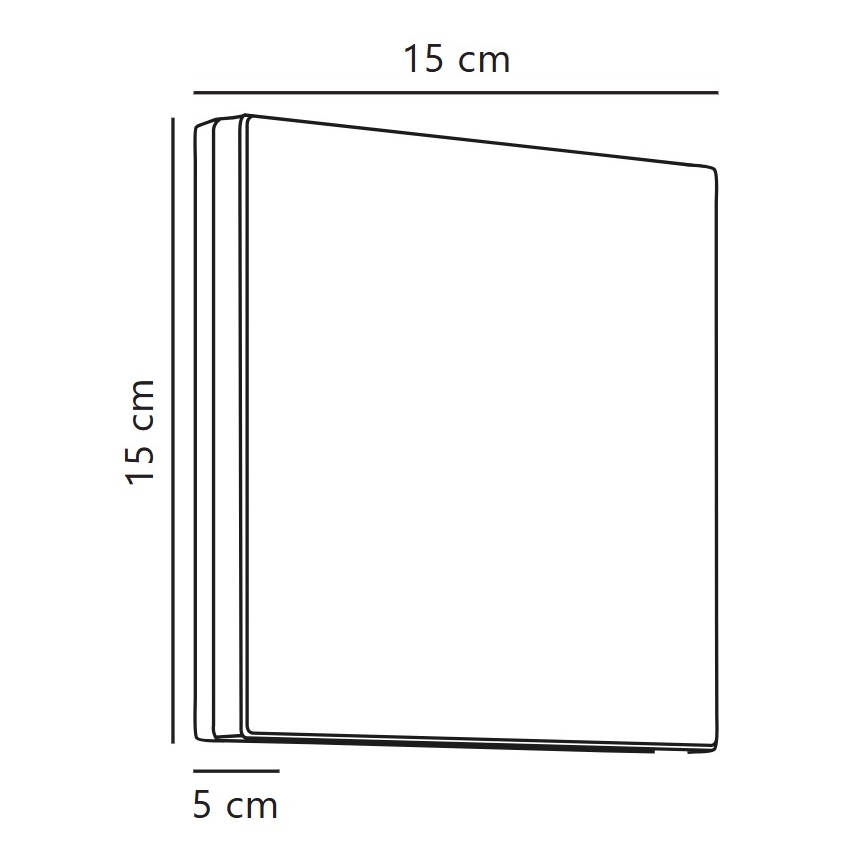 Nordlux - Applique murale extérieure ARTEGO LED/7,2W/230V 3000K IP54